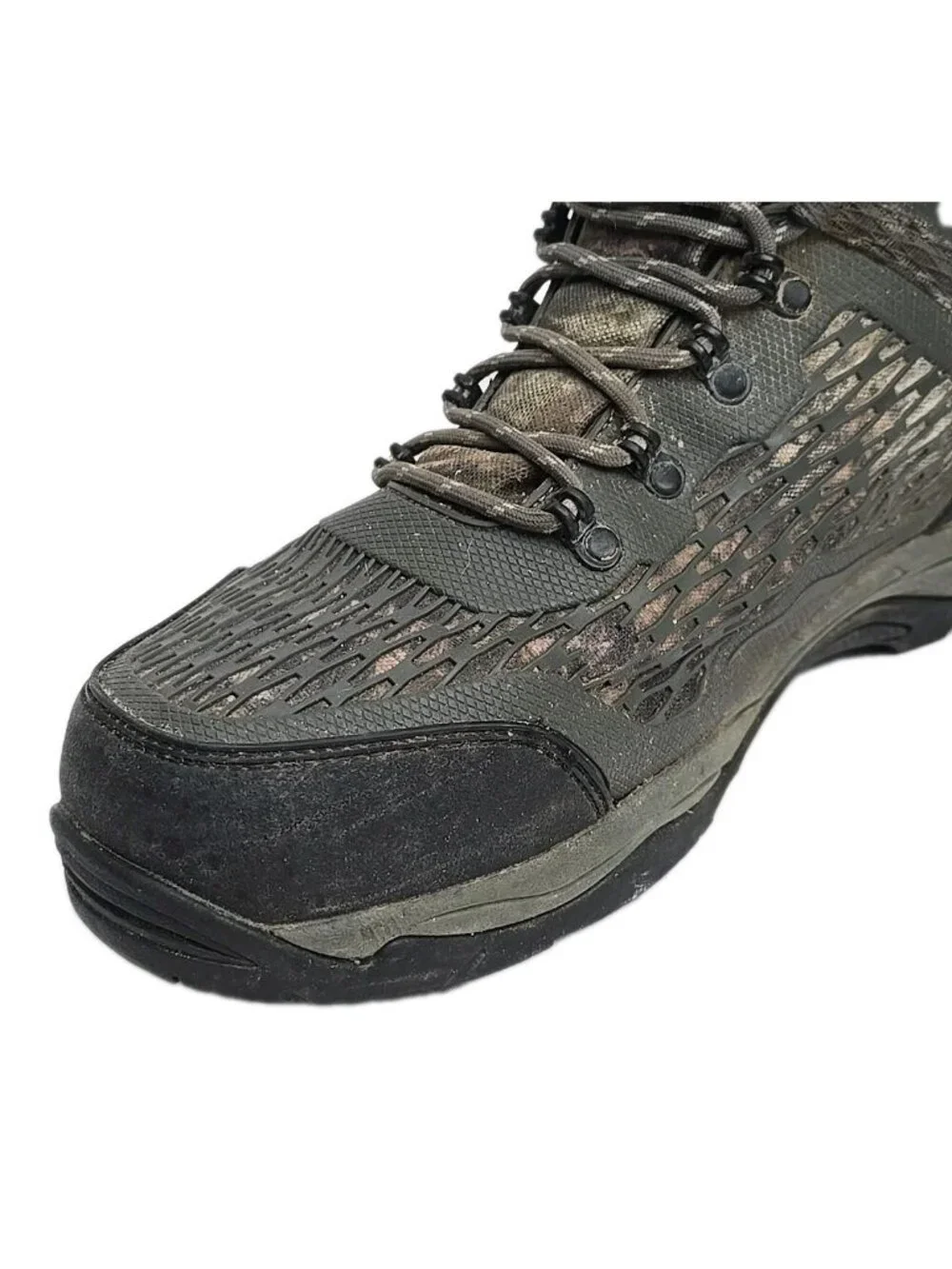Men's Magellan Outdoors Pro Offroad Waterproof Boots Size 12D #163906 Mossy Oak - Picture 9 of 14